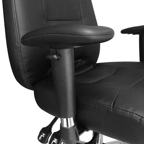 Babylon 24 Hour Leather Ops Chair BK