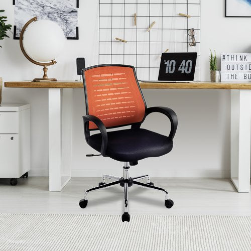Carousel Mesh Operator Chair Orange