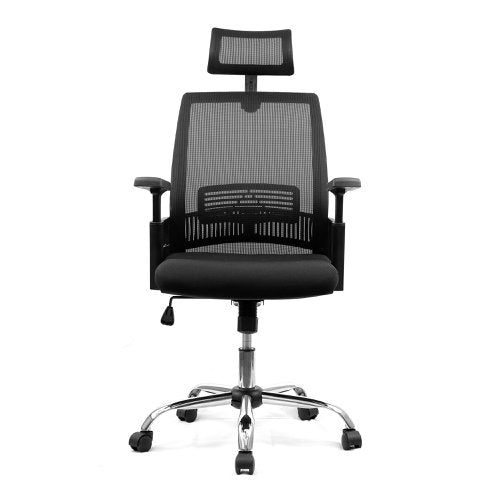 Alpha High Back Mesh Ops Chair Black