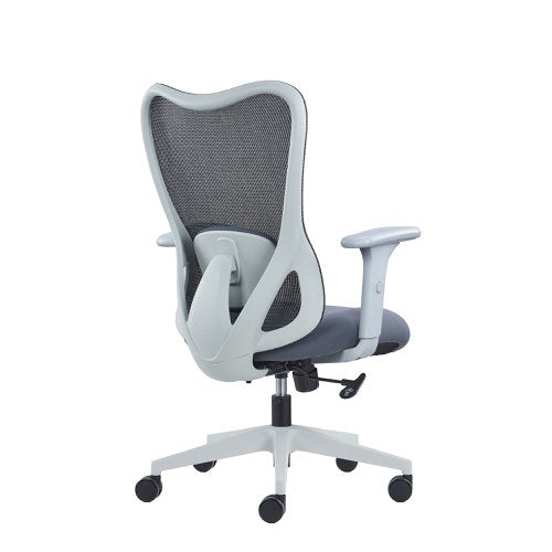 Zephyr Mesh Ops Chair With Arms GRY