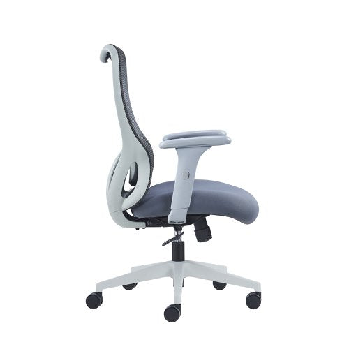 Zephyr Mesh Ops Chair With Arms GRY
