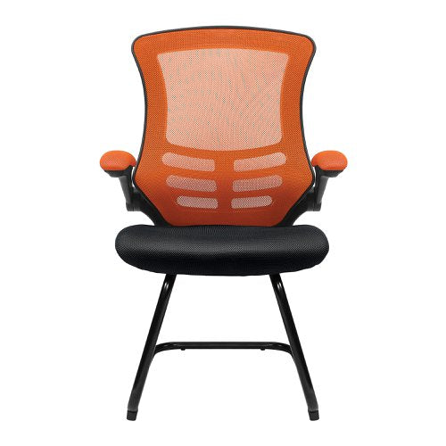 Luna 2tone HB Mesh Ops Chair ORGBK