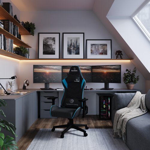 Apollo Ergonomic Gaming Chair BLBK