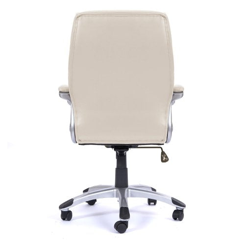 Greenwich High Back Exec Chair Cream