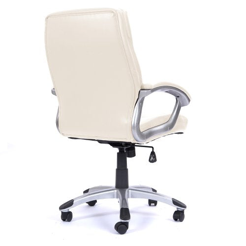 Greenwich High Back Exec Chair Cream
