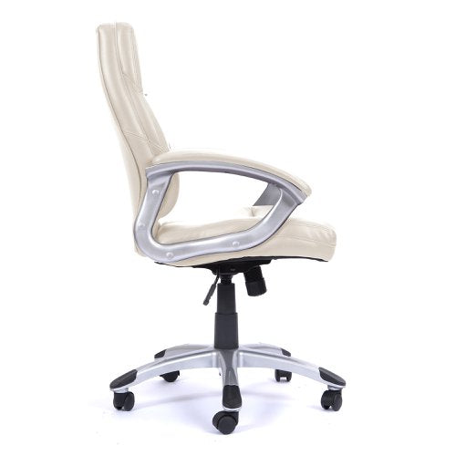 Greenwich High Back Exec Chair Cream