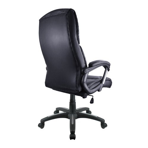 Wellington High Back Exec Chair Black