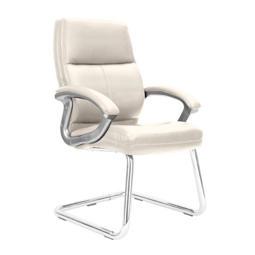Greenwich Hi Back Visitor Chair Cream