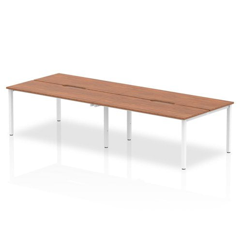 Evolve Plus 1400mm 4P Desk WL SL