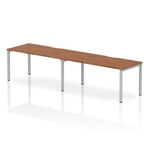 Evolve 1600 2P Desk Walnut SL Frm
