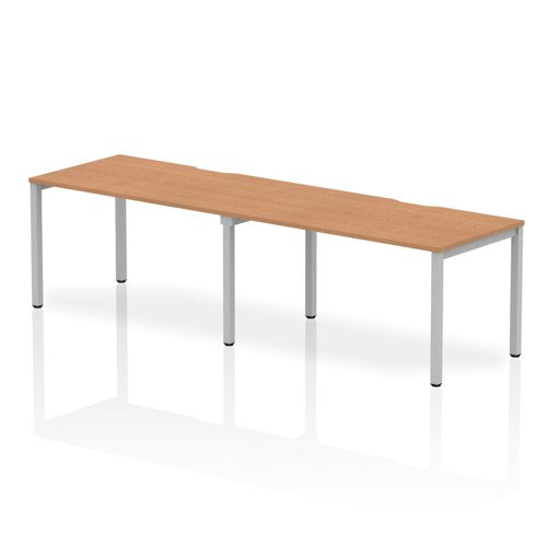Evolve 1400 2P Desk Oak SL Frm