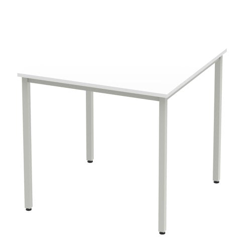 Impulse 800mm Table White SL Leg