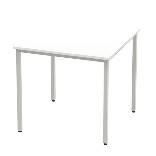 Impulse 800mm Table White SL Leg