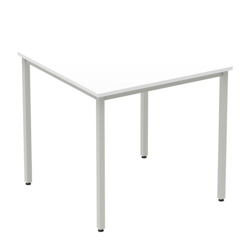 Impulse 800mm Table White SL Leg