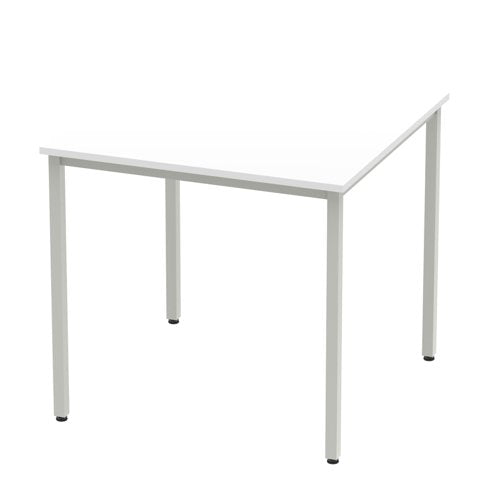 Impulse 800mm Table White SL Leg