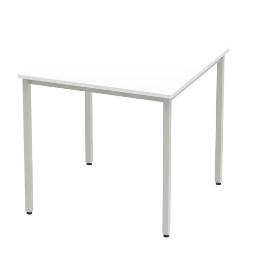 Impulse 800mm Table White SL Leg