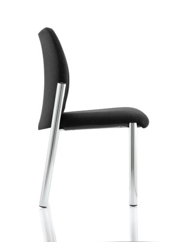 Academy Visitor Chair Black Fabric