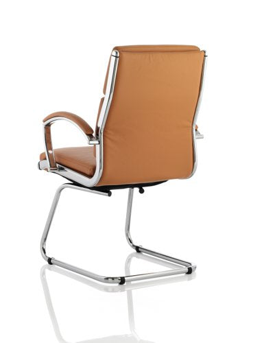 Classic Cantilever Chair Tan