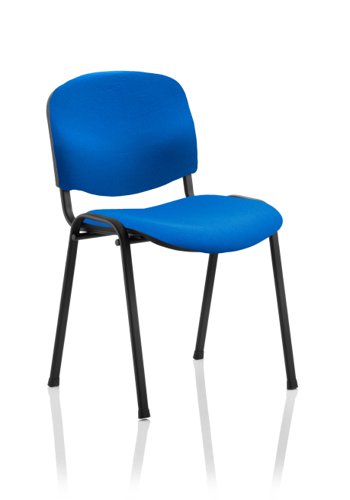 ISO Stack Chair BL Fabric BK Frame