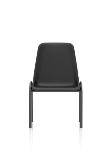 Polly Stacking Visitor Chair BK PP