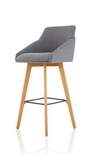 Camden Grey Chair Wooden Stool