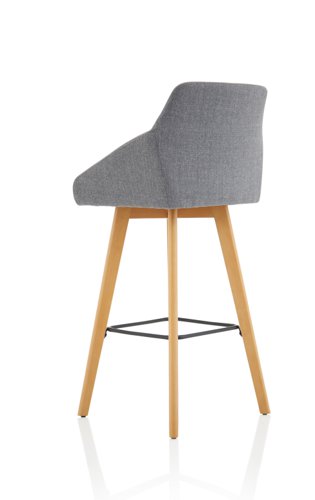 Camden Grey Chair Wooden Stool