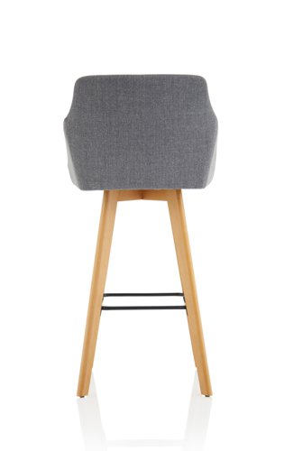 Camden Grey Chair Wooden Stool