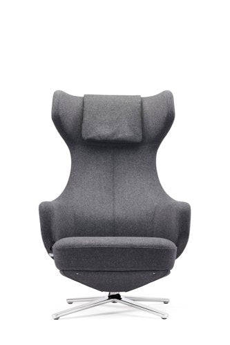 Sofia Exec Visitor Armchair Charcoal