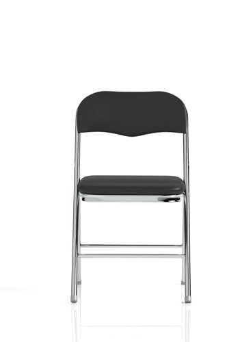 Sicily PU Leather FoldingChair Chrome