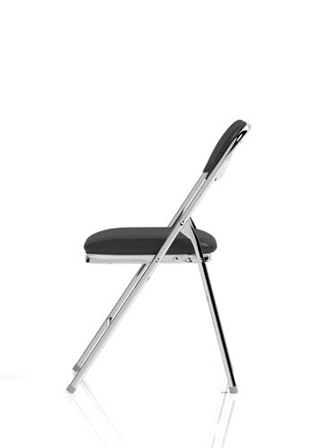 Sicily PU Leather FoldingChair Chrome