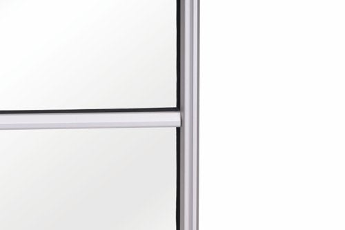 Mobile Stand Glass Panel 120x150cm