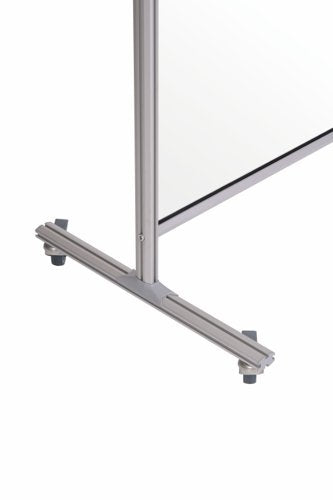 Mobile Stand Glass Panel 120x150cm