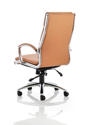Classic Exec Chair High Back Tan