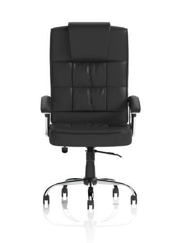 Moore Deluxe Exec Chair wArms BK