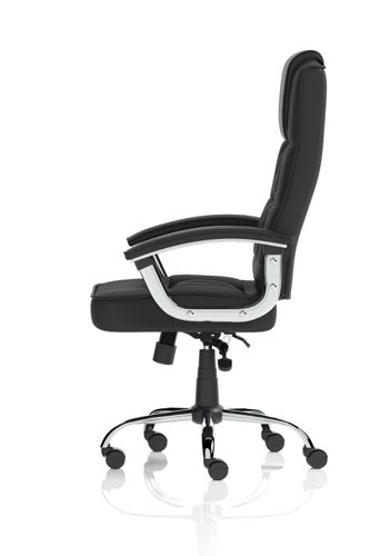 Moore Deluxe Exec Chair wArms BK