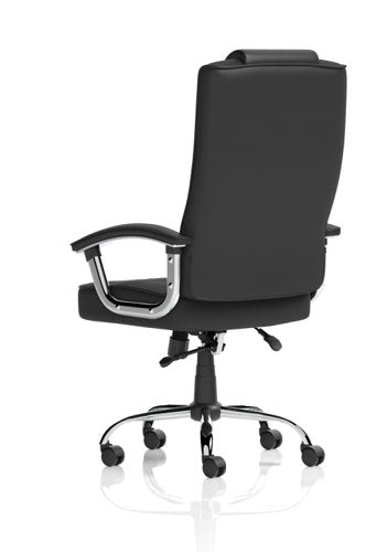 Moore Deluxe Exec Chair wArms BK