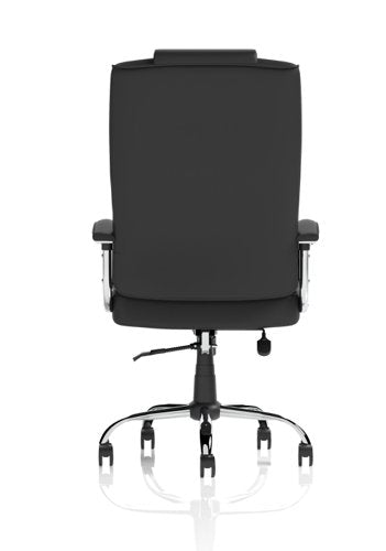 Moore Deluxe Exec Chair wArms BK