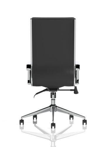 Savoy Exec High Back Chair BK Leather