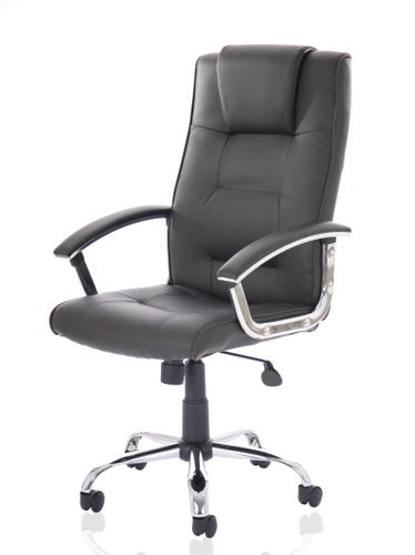 Thrift Executive Chair Black Leather