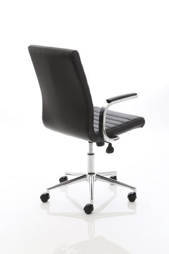 Ezra Executive Leather Chair Black