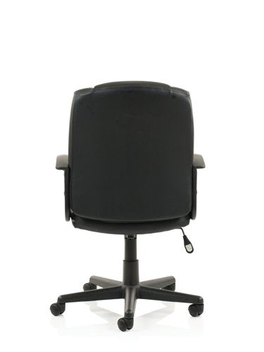 Bella Exec Managers Chair BK Leather