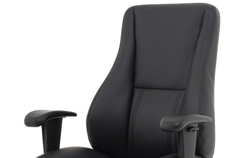 Winsor Black Leather Chair