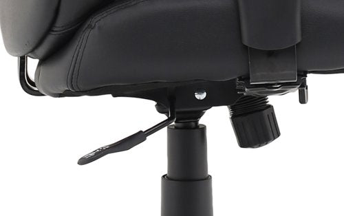 Winsor Black Leather Chair