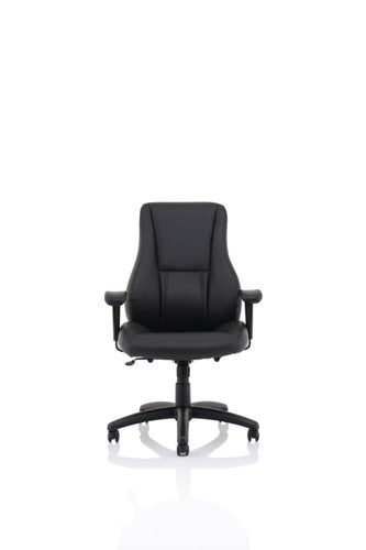 Winsor Black Leather Chair