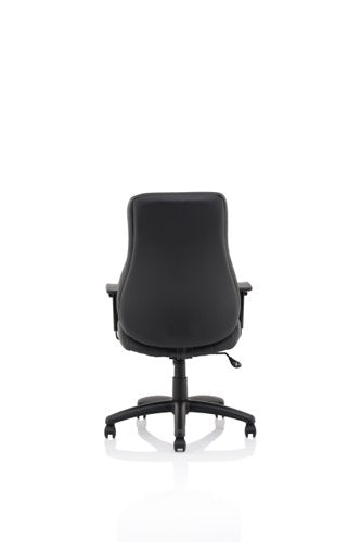 Winsor Black Leather Chair