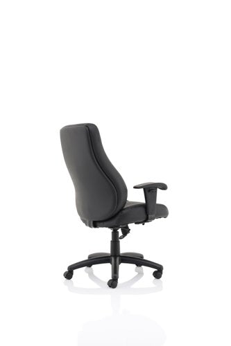 Winsor Black Leather Chair