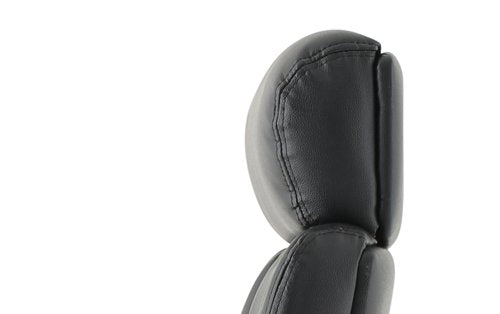 Winsor Black Leather Chair wHR