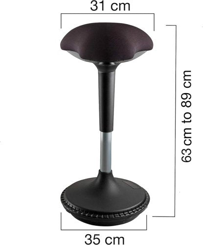 Unilux Moove Stool Black