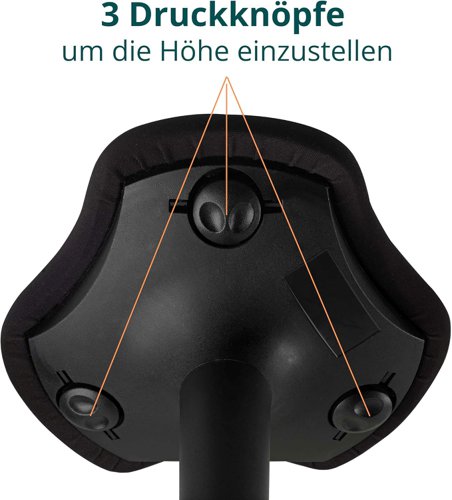 Unilux Moove Stool Black