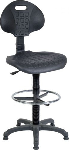 Labour Poly Chair with Fixed Footring
